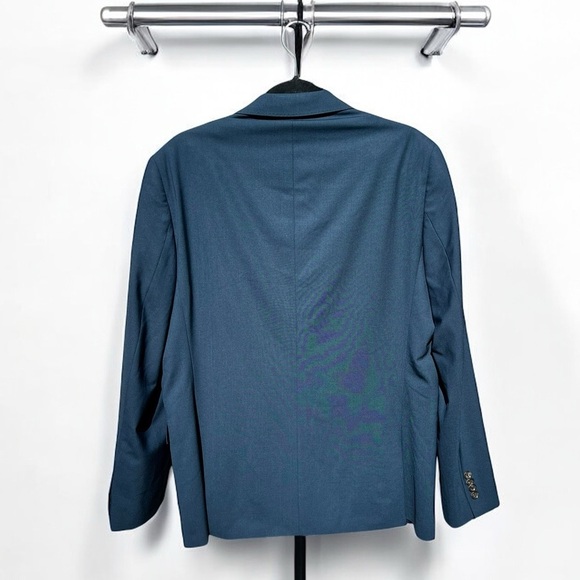 🌻NEW Jack Victor Esprit Solid Stretch Wool Suit Jacket | Men's Size 42 Regular - Picture 5 of 12